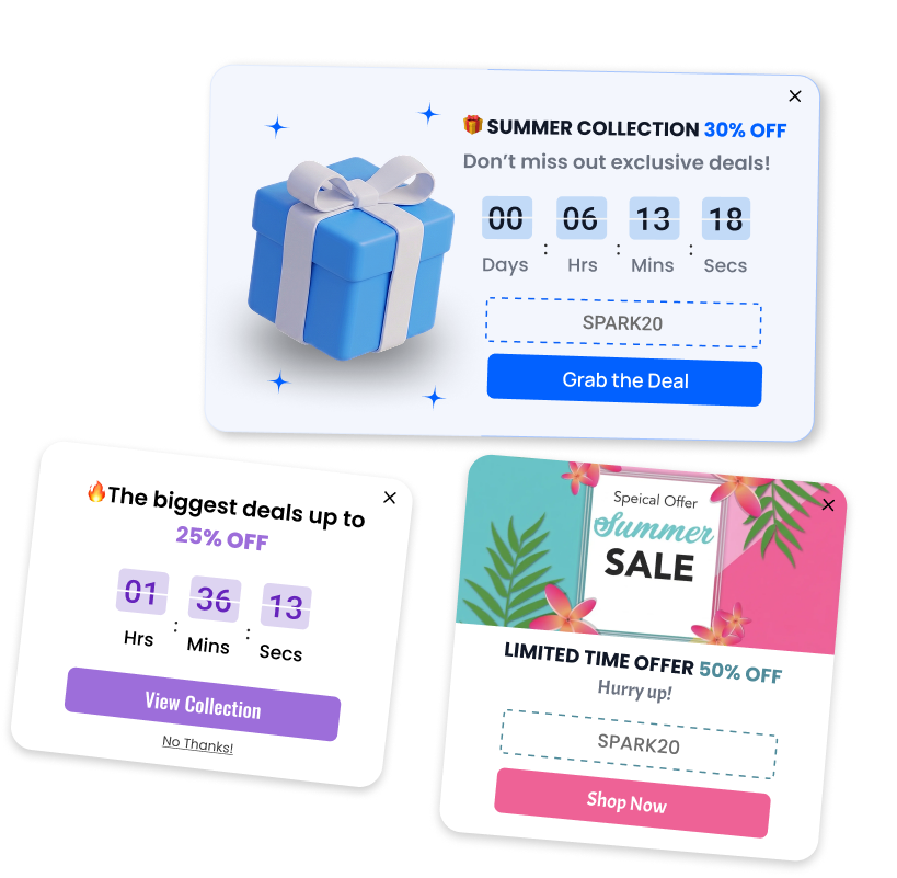 Shopify window popup preview